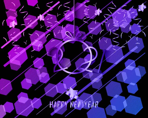 2021 Feliz Año Nuevo Fondo Para Sus Invitaciones Temporada Carteles — Vector de stock