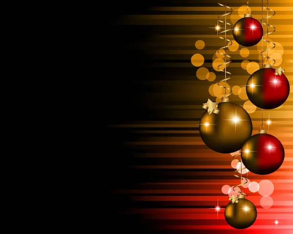 2021年古典的なクリスマスの背景と新年 お祝いや招待チラシのアイデア — ストックベクタ