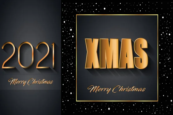 2021 Frohe Weihnachten Hintergrund Für Ihre Saisonalen Einladungen Festplakate Grußkarten — Stockvektor