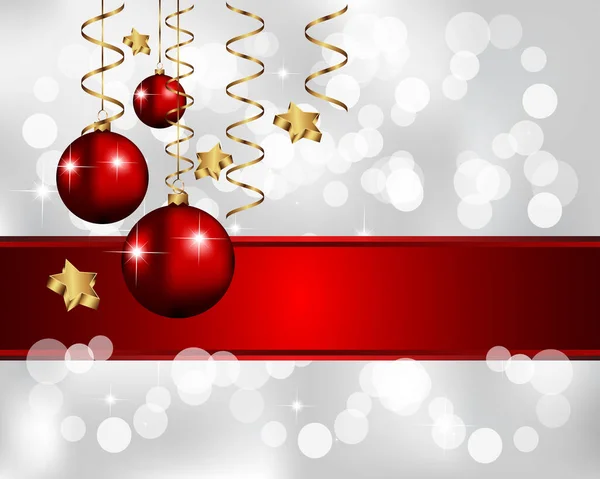 2021 Classic Christmas Background New Year Idea Celebration Invitation Flyers — Stock Vector