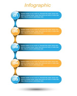 Web düzeni için bilgi grafikleri pankartları.