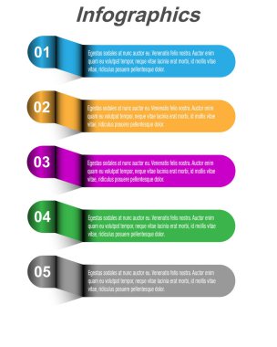 Web düzeni için bilgi grafikleri pankartları.