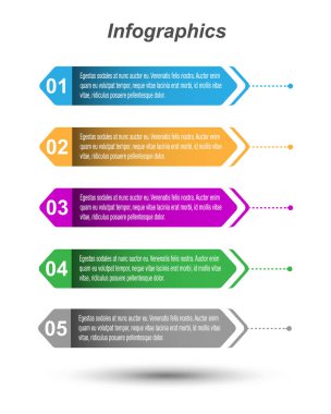 Web düzeni için bilgi grafikleri pankartları.