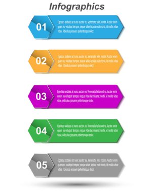 Web düzeni için bilgi grafikleri pankartları.