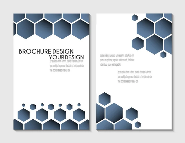 Broschürenvorlage Flyer Design Oder Dependance Cover Für Geschäftspräsentation Und Zeitschriftencover — Stockvektor