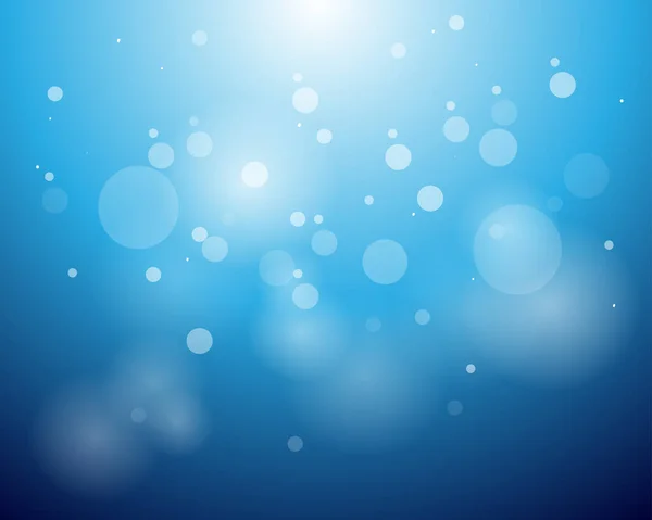 Renkli Mavi Boke Efekti Doku Arkaplanı Soyut Noel Yeni Yıl — Stok Vektör