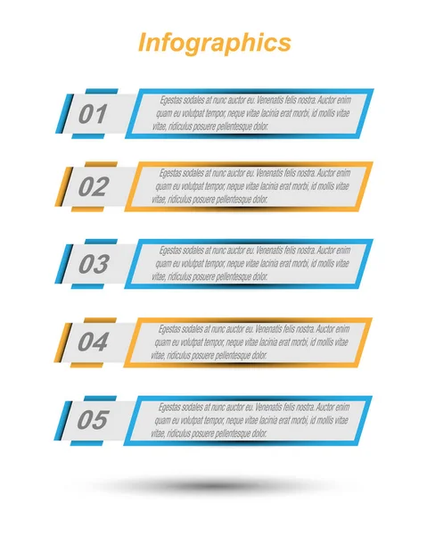 Banderas Infografía Para Diseño Web — Archivo Imágenes Vectoriales