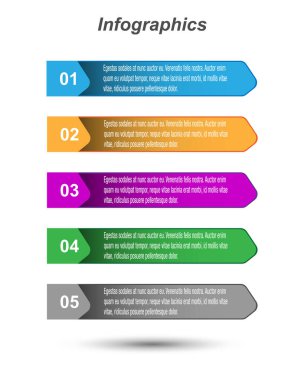 Web düzeni için bilgi grafikleri pankartları.