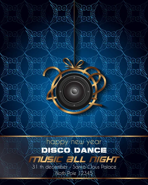 Поздравляем Новым Годом Ideal 31St December Discoteque Nightclub Events — стоковый вектор