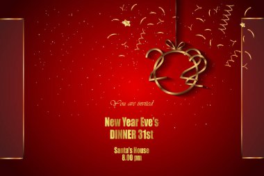 2022 Yılbaşı Davetiyeleriniz, festival posterleriniz, tebrik kartlarınız için mutlu yıllar..