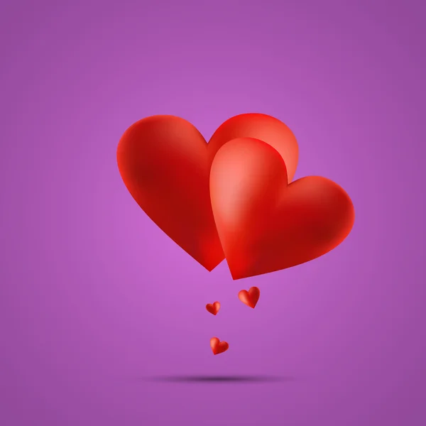 Valentine dag achtergrond — Stockvector