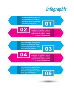 Infographic şablon tasarımı