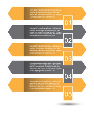 Infographic şablon tasarımı