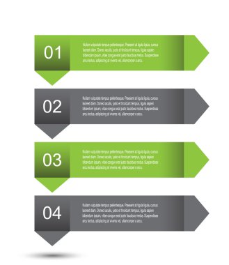 Infographic şablon tasarımı