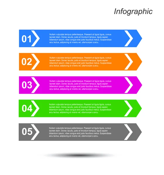 Infographic şablon tasarımı