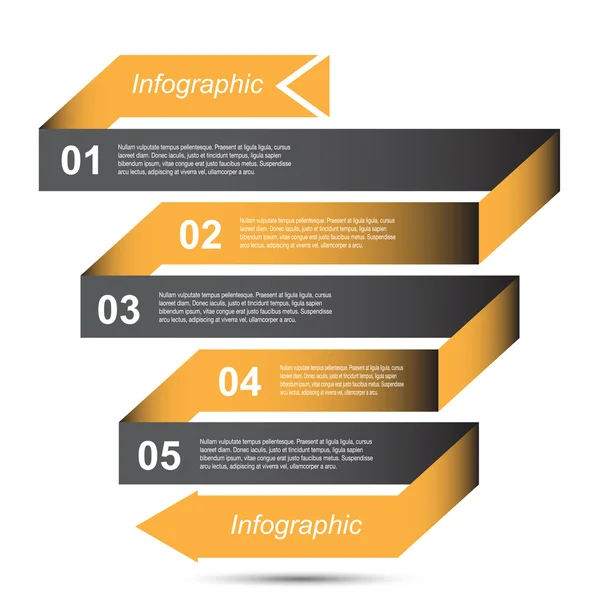Infographic şablon tasarımı