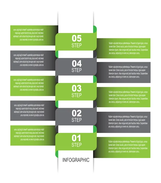 Infographic şablon tasarımı