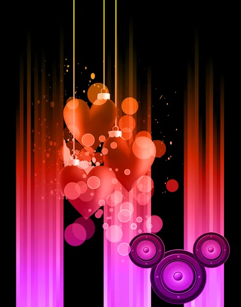 Valentine's Day Flayer — Stock Vector