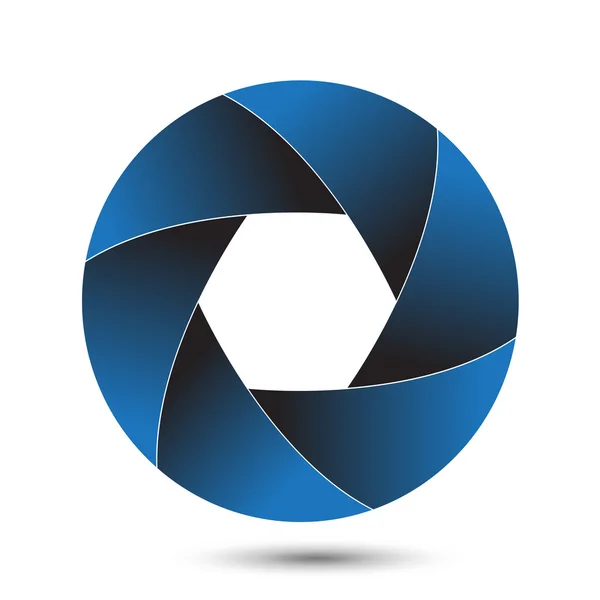 kleurrijke camera sluiter. vectorillustratie