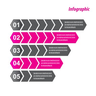 Infographic tasarım şablonu