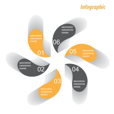Infographic tasarım şablonu