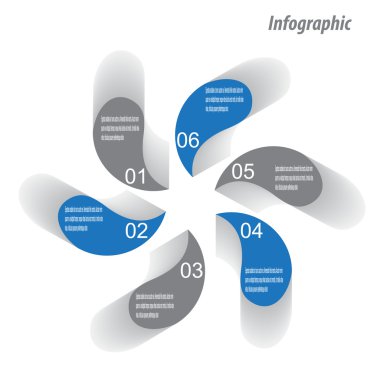 Infographic tasarım şablonu