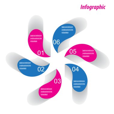 Infographic tasarım şablonu