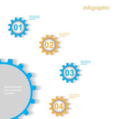 Infographic tasarım şablonu