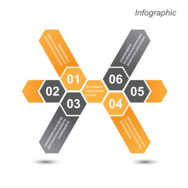 Infographic tasarım şablonu
