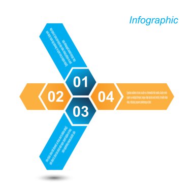 Infographic tasarım şablonu