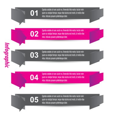 Infographic şablon tasarımı