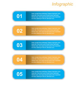 Infographic şablon tasarımı