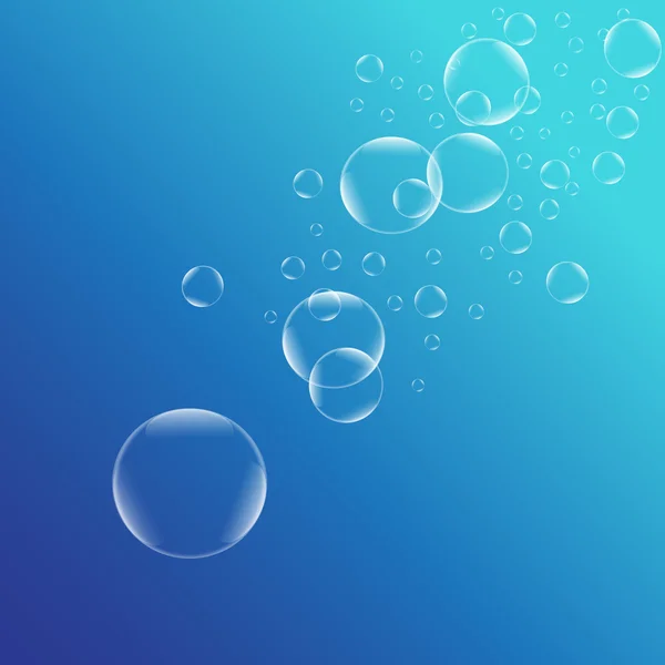 Sfondo bolle di sapone — Vettoriale Stock