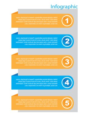 Infographic şablon tasarımı