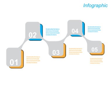 Infographic tasarım şablonu