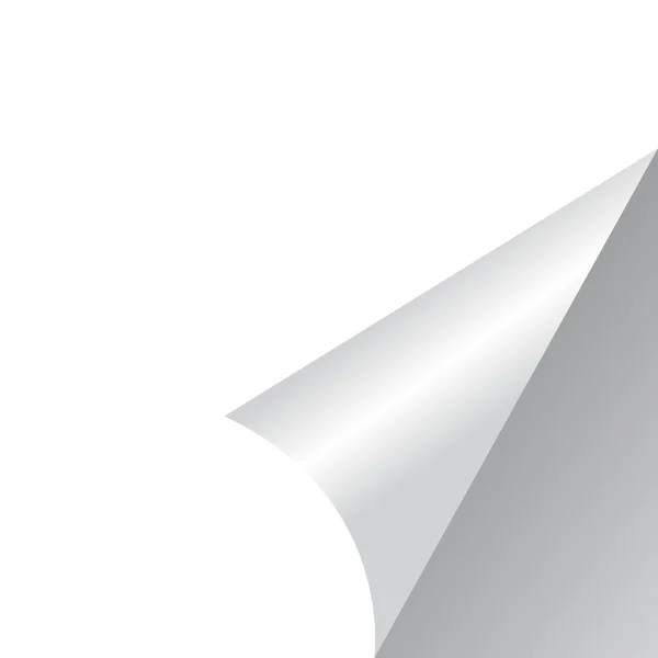 kıvrılmış kağıt köşe