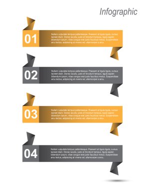 Infographic şablon tasarımı