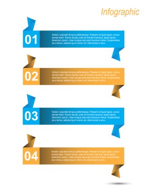 Infographic şablon tasarımı