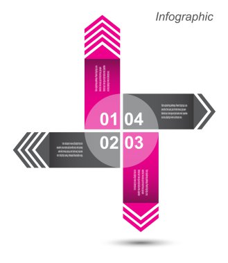 Infographic tasarım şablonu