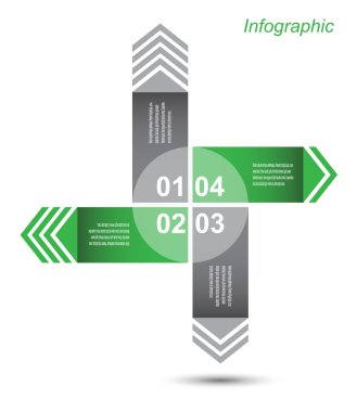 Infographic tasarım şablonu