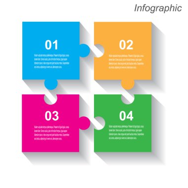 Infographic tasarım şablonu
