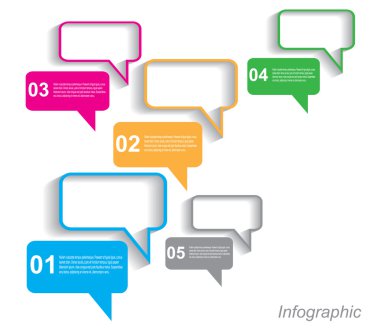 Infographic tasarım şablonu