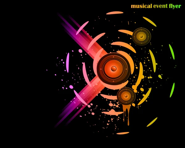 Flyer club disco — Image vectorielle