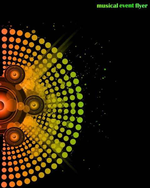 disko kulüp ilanları için müzik arka plan