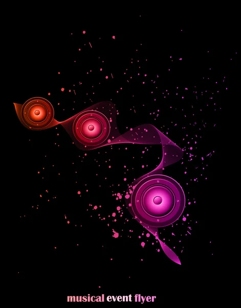 disko kulüp ilanları için müzik arka plan