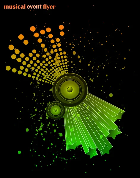 Discoteca partito sfondo — Vettoriale Stock