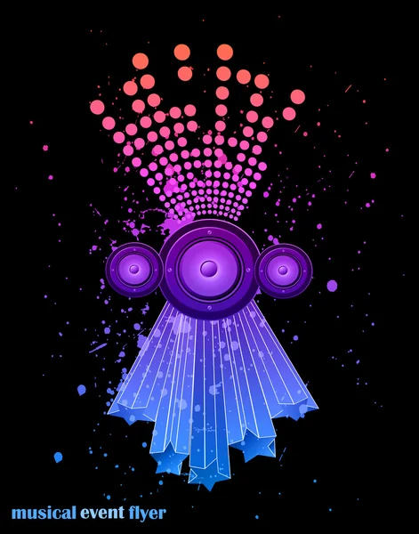 Disco fiesta fondo — Vector de stock