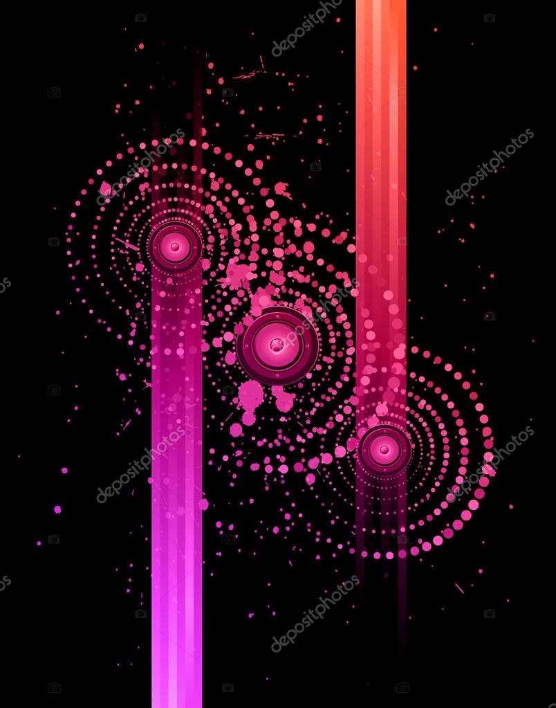 Background For Musical Event Flyer Stock Vector C Plutonii