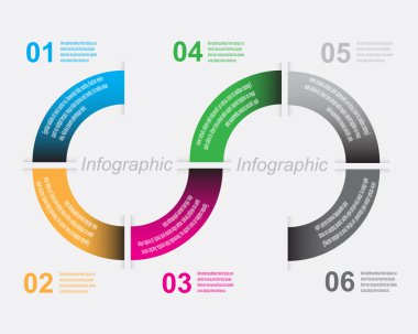 Infographic tasarım şablonu