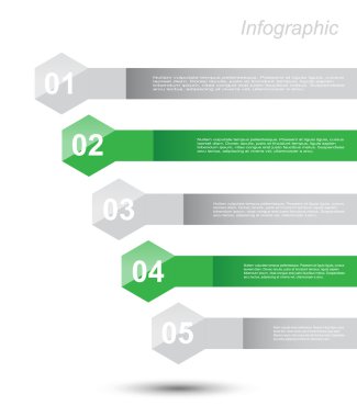 Infographic tasarım şablonu